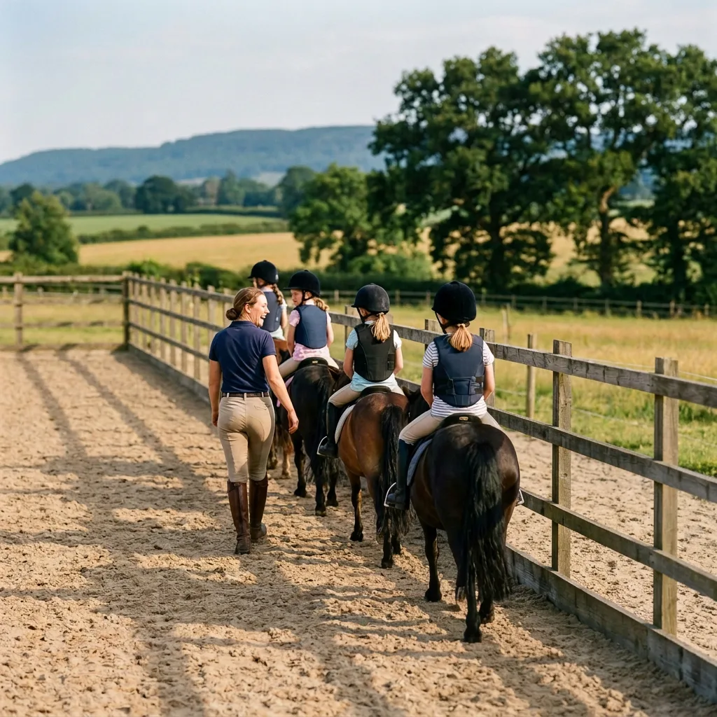 Cours de poney à Saint-Pierre-de-Chandieu, Rhône